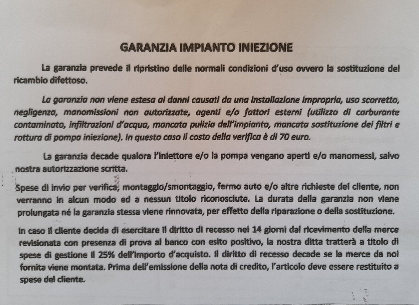 Iniettori revisionati 0445110414 RENAULT NISSAN OPEL 1.6 dCi