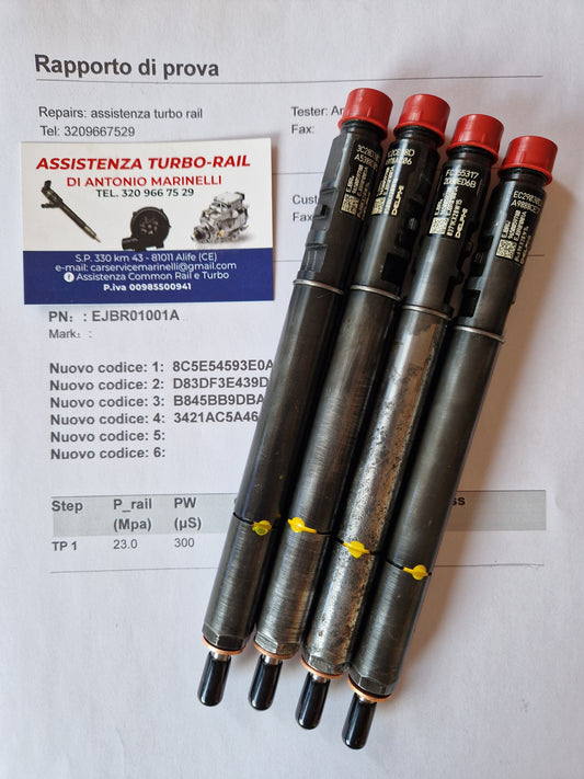 INIETTORI REVISIONATI EJBR01001A SUZUKI, CITROEN 1.4