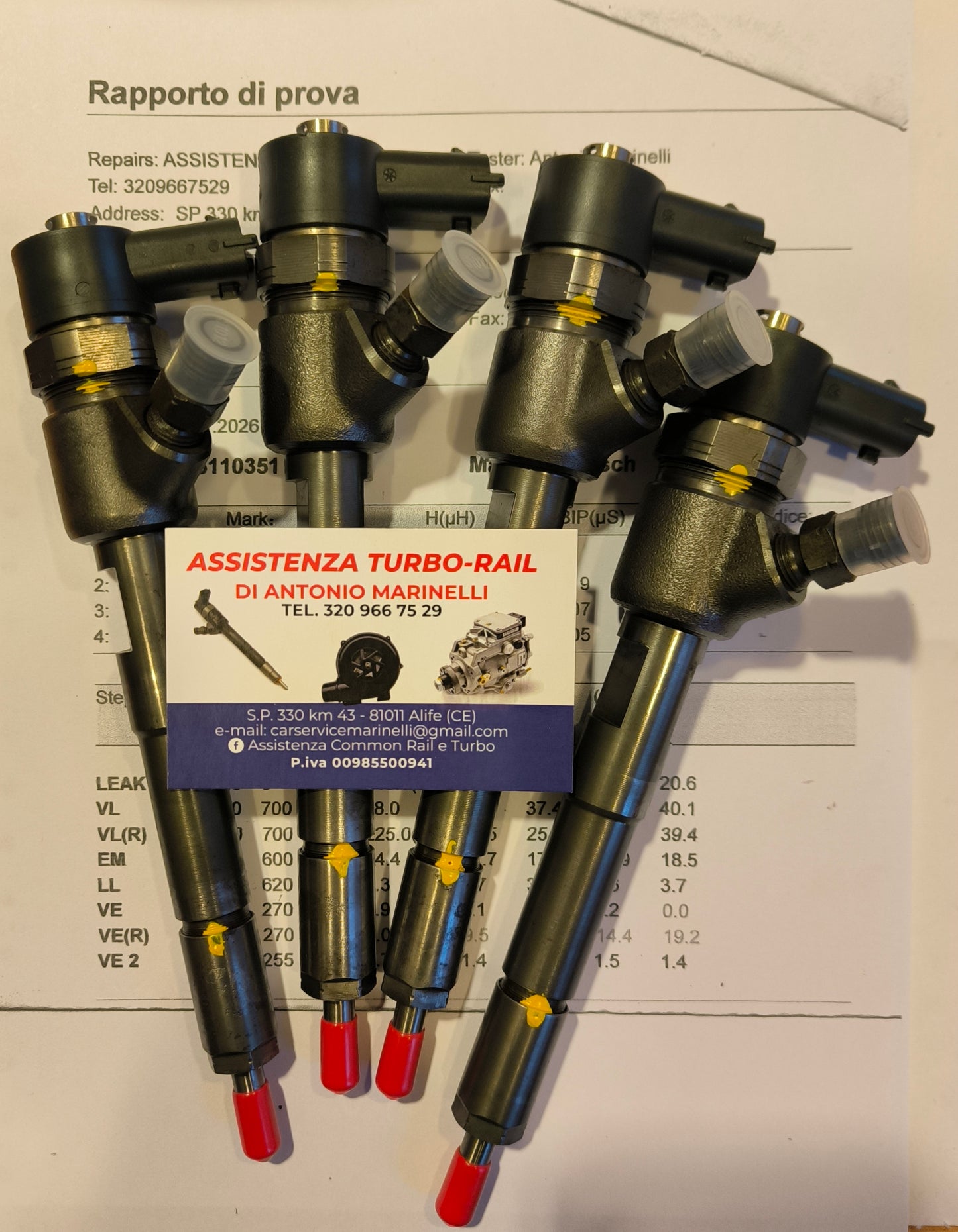 Iniettori Ricondizionati Fiat Lancia Suzuki 13 0445110351