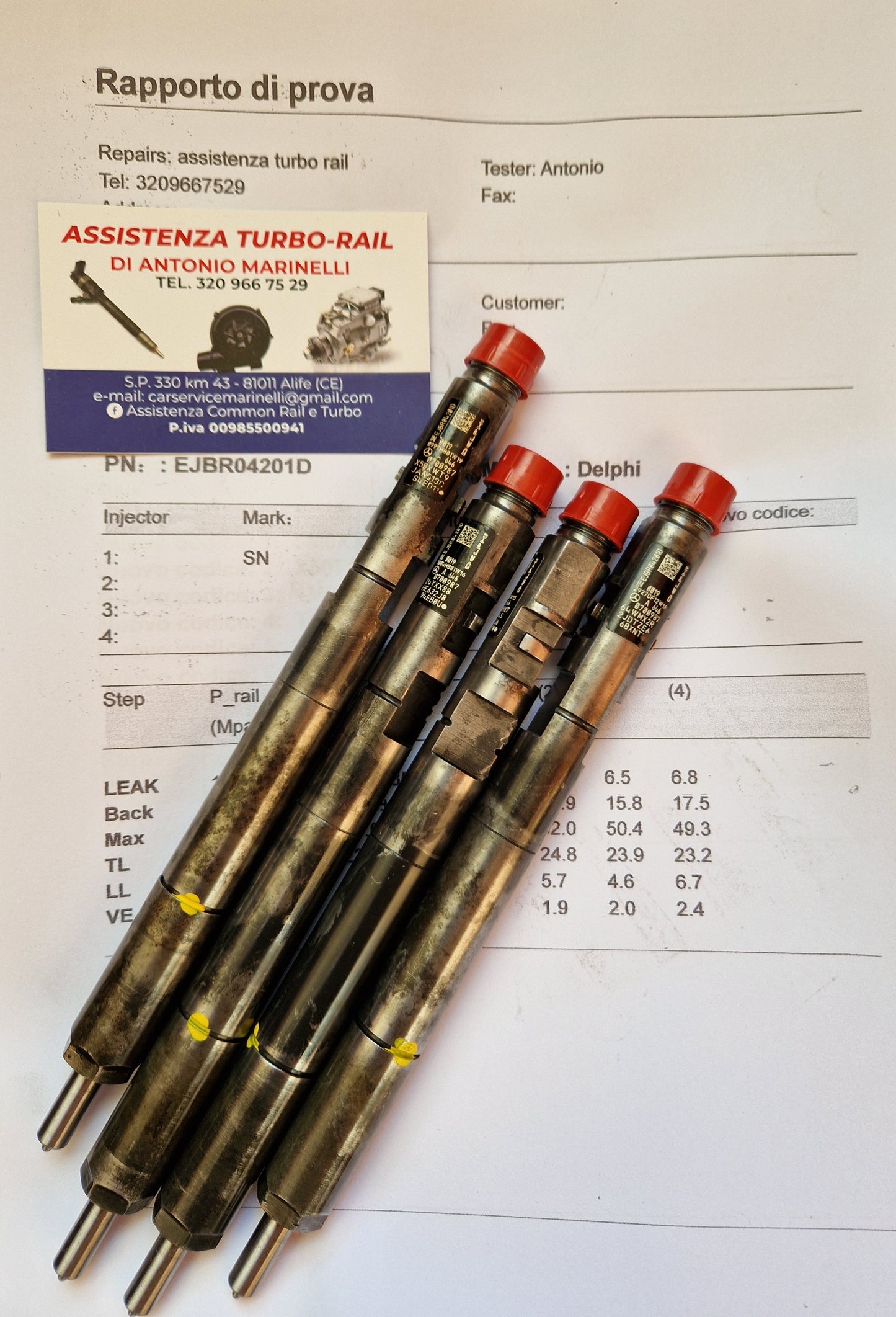 INIETTORI REVISIONATI EJBR04201D MERCEDES CL. E, C