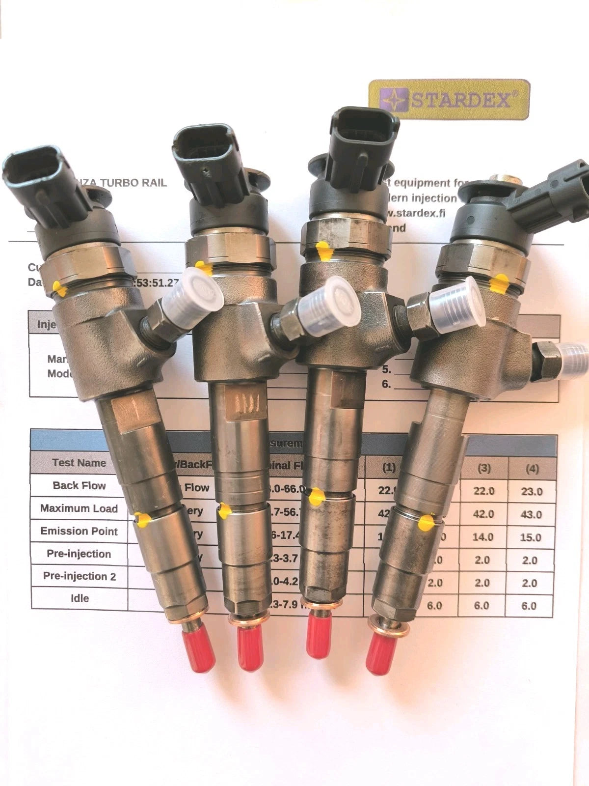 Iniettori revisionati 0445110739 CITROEN, FIAT, FORD, OPEL, PEUGEOT 1.6 HDi