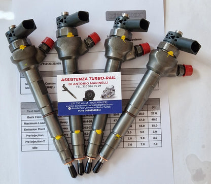 Iniettori revisionati 0445110369 VW, AUDI, SKODA 2.0