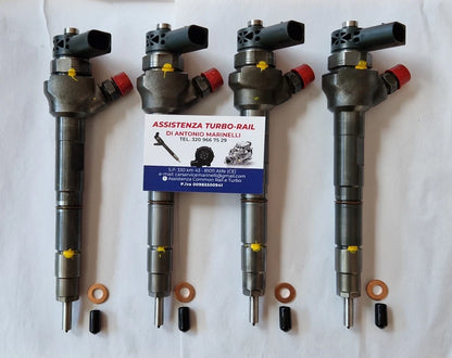 Iniettori revisionati 0445110369 VW, AUDI, SKODA 2.0
